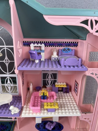 1993 Mega Bloks Dollhouse Fantasy Dream Home 9401 Vintage House - fast vollständig - Bild 8 von 17