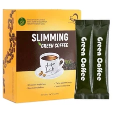 SLIM GREEN COFFEE HEALTHY WEIGHT LOSS. Weight Control Detox Coffee Pack Of 20