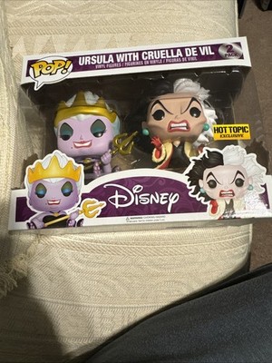 Disney Funko Pop Ursula With Cruella De Vil 2 Pack
