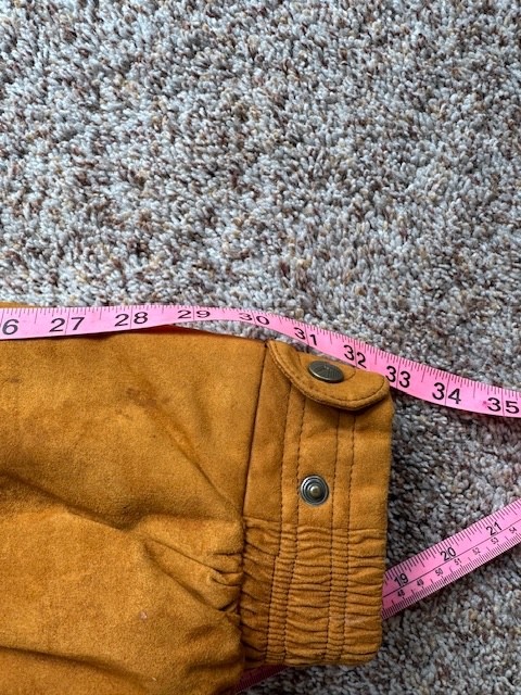 Skea Paris/Vail  Vintage Jacket Mens 42 Medium/Large Suede Ski Jacket image 9