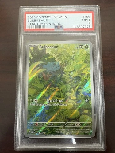 🔥Bulbasaur PSA 9 2023 Pokemon TCG 151 166/165🔥