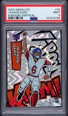 2025 Panini Absolute - Kaboom! Vertical Jaxson Dart #32 (RC) for