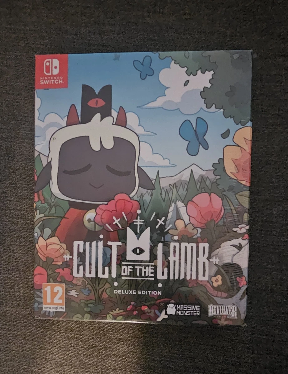 Cult of the Lamb Deluxe Edition Nintendo Switch New Factory sealed Cult of the Lamb Deluxe Edition Nintendo Switch New Factory sealed