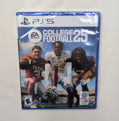 EA Sports College Football 25 PS5 Online Multiplayer Sports Game Rated E