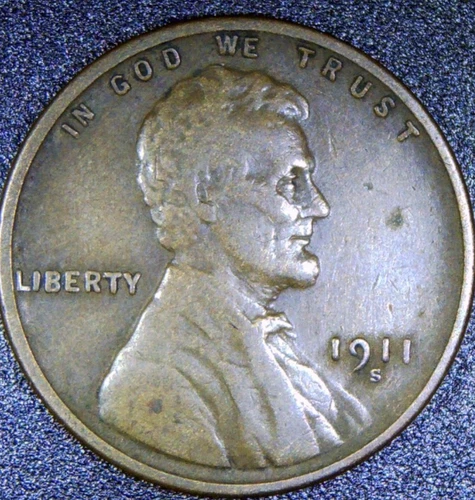 1911 S Lincoln Cent VF Wheat Penny | Nice Coin RC9