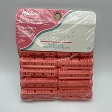 Wilhold 14 Extra Small "Snap-On" Pink Magnetic Rollers NIP NOS