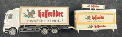 werbetrucks 1:87, Ausschankwagen, Hängerzug, H0, Bier, Hasseröder
