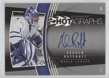 2006-07 Fleer Hot Prospects Hotagraphs Andrew Raycroft #H-AR Auto 1pc9