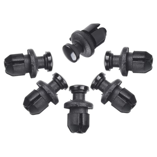 10pcs/Set Car Fairing Clips 2 X 1.1cm 8mm Hole Accessories Black Bodywork - Picture 8 of 16