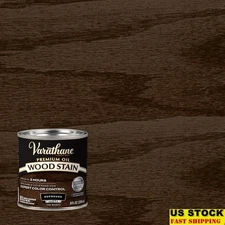 Espresso Oil Based Wood Stain Interior Finish Furniture Cabinets Trim 4 Pack New