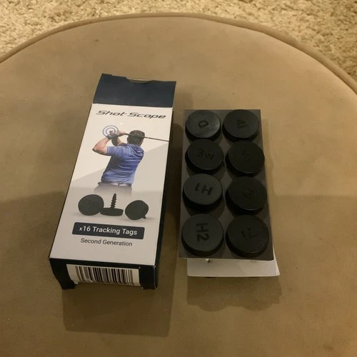 Shot Scope Tracking Tags X 16 Second Generation