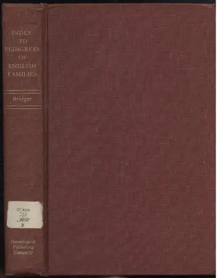 An index to printed pedigrees contained in county and local histories, the Her..
