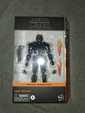 Hasbro Star Wars Black Series Mandalorian Dark Trooper Deluxe 6 Inch Figure