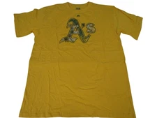 New Oakland Athletics A's Mens Big & Tall Sizes 2XL-4XL-5XL Majestic Shirt