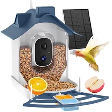 Bird Feeder with Camera, 4K HD AI Identify Bird's Species Camera, Outdoor 