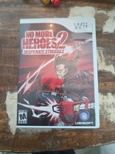 Nintendo Wii - No More Heroes 2 Desperate Struggle - Complete - tested