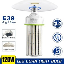 120W LED Corn Light Bulb Garage Warehouse Shop Light 6000K Cool White E39 Mogul