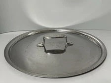 All-clad Stainless 13” Inch Outside Diameter,  12” Inside Pot Pan Lid Only
