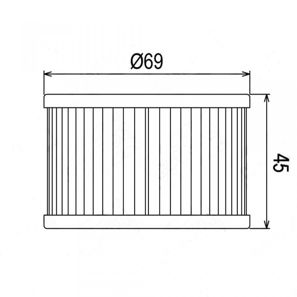 Filtre à huile Athena pour Moto Kymco 250 Venox 2001 à 2014 15412- KEA-003 / - Photo 2/2