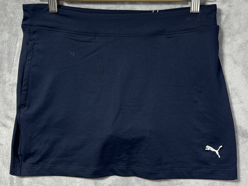 Puma Golf Skirt Girls L Navy Blazer UPF 50+ Detachable Shorts NWT Pockets
