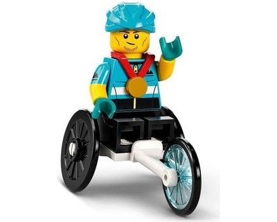 Lego Minifigures Series 22 Wheelchair Racer 71032 - NEW Factory Sealed