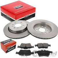 Mapco Bremsscheiben 292Mm + BelÄGe Hinten Passend FüR Opel Signum Vectra Saab 9-