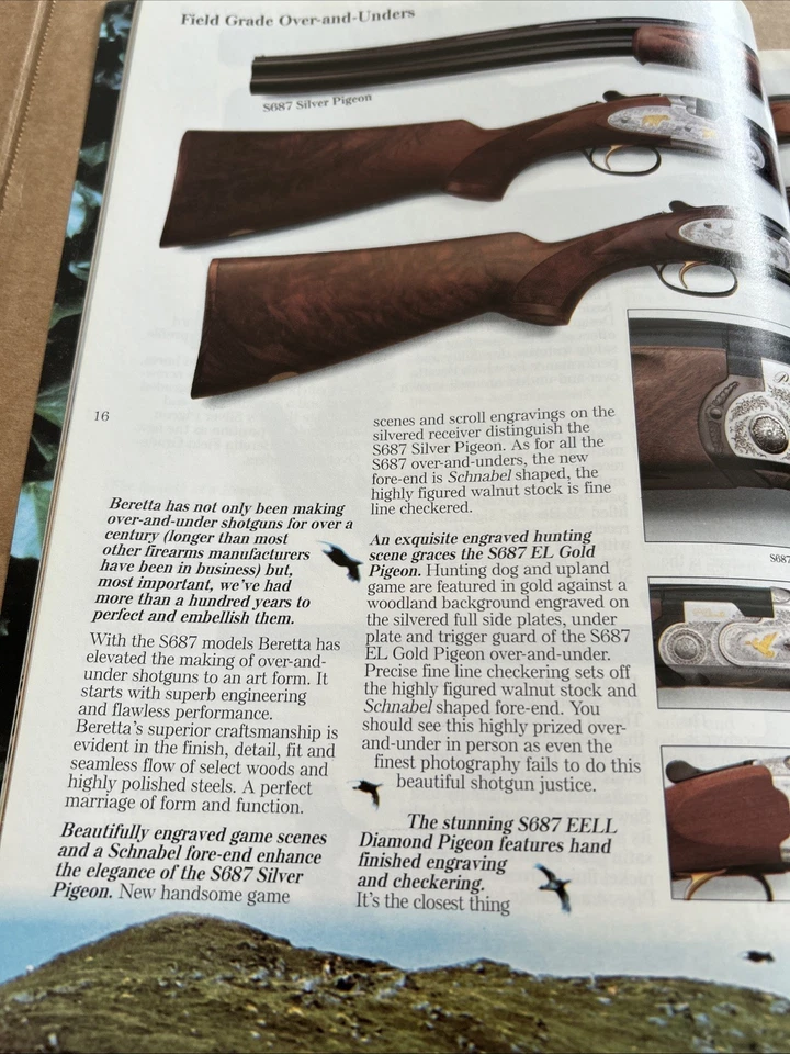 1996 CATÁLOGO BERETTA, ESPINGARDAS, RIFLES, PISTOLAS - Imagem 3 de 4