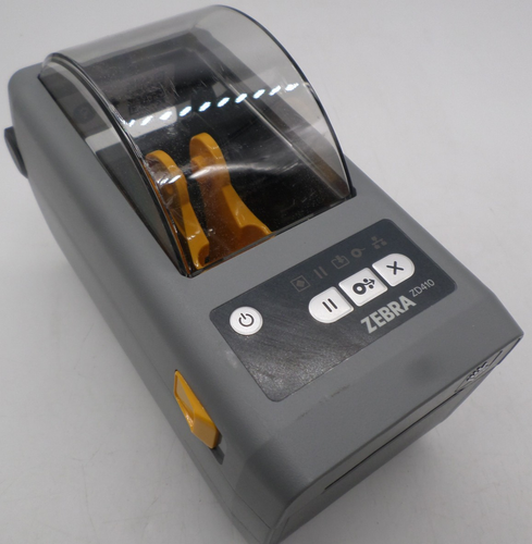 Zebra ZD410 Thermal Label Printer ZD41022-D01000EZ - BAD PRINT HEAD, WONT BOOT - 第 1/9 張圖片