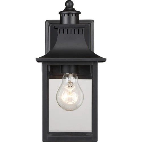 Quoizel CCR8406K OPEN BOX Chancellor Outdoor Wall Light Mystic Black - Picture 3 of 6