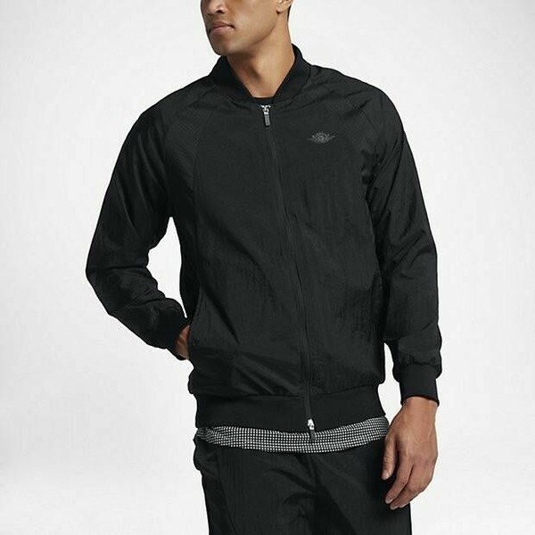 Nike Air Jordan Wings Woven Jacket Full Zip Lightweight Black Mens Size 2xl for sale online | eBay