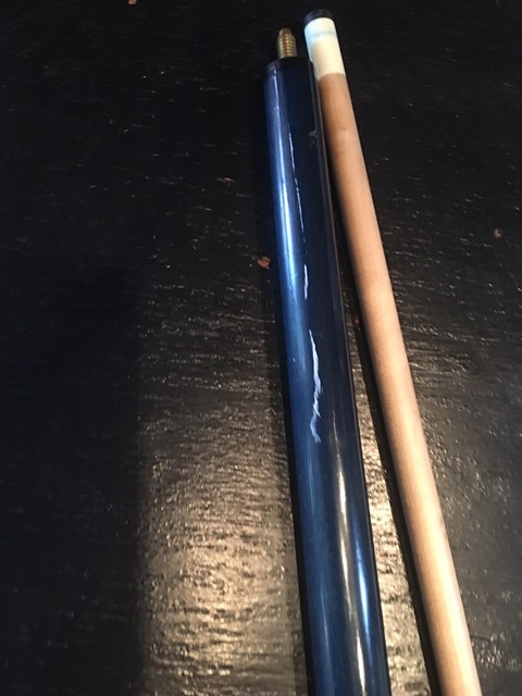two piece cue stick