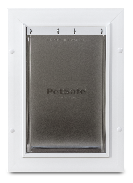petsafe wall entry pet door with telescoping tunnel new version