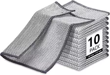 10pcs Multipurpose Wire Miracle Cleaning Clothes Thickened Cleaning Sponge Scrub