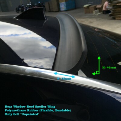 Rear Window Roof Spoiler Wing Fits BMW F30 2012-2017 Sedan KmhSpeed 818S