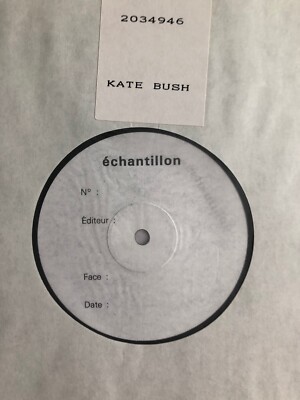 KATE BUSH -The Sensual World- Rare French 12  Test Pressing (Vinyl Record)
