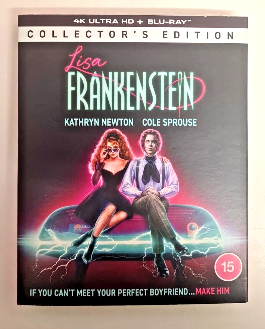 4K UHD BLU-RAY    LISA FRANKENSTEIN     BRAND NEW SEALED UK STOCK