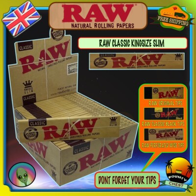 RAW Classic King Size Slim Blättchen Skins