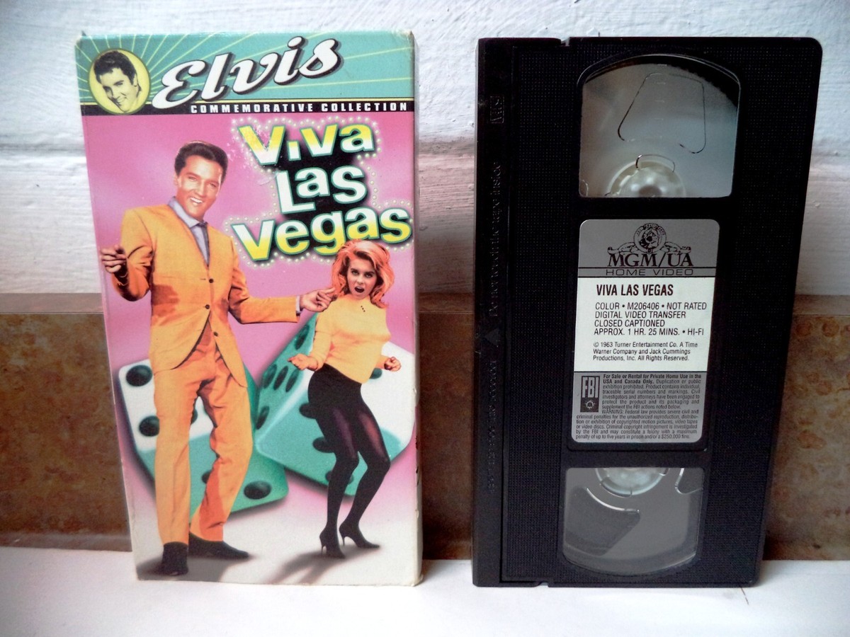 VIVA LAS VEGAS (VHS 1997) Elvis Presley, Ann-Margret, Cesare 