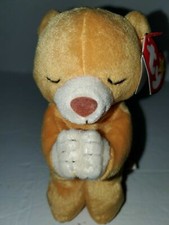 Ty Beanie Baby Hope Praying Bear With Tag Errors. Very Rare. 1998