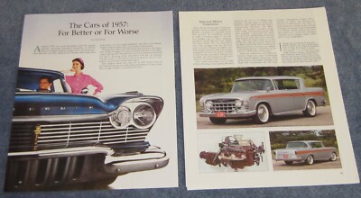 Cars of 1957 History Info Article ''For Better or For Worse'' Plymouth Rambler