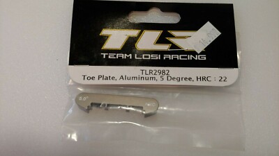  TLR2982	Losi 22 HRC 5° Aluminum Toe Plate