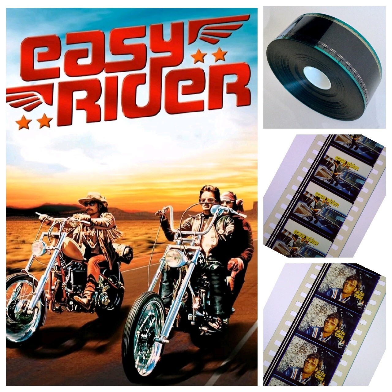 35mm EASY RIDER (1969) FILM/MOVIE/TRAILER (F91)