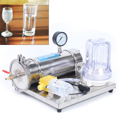 Alcohol Purification home Brewing Distill Moonshine Still Stainless Wine Filter