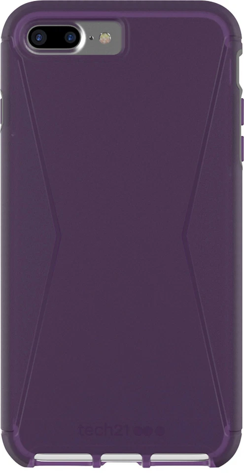 NEW Tech21 Evo Tactical VIOLET Slim Phone Case for Apple iPhone 7 Plus - Image 3 of 4