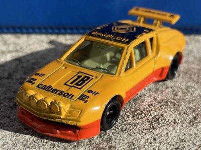 TOMICA Alpine Renault A310 Yellow Red 1/60 Made in Japan No F58