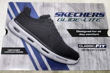 Skechers Men's Glide Lite Pacer Shoes - Navy Blue Size 8 New In Box