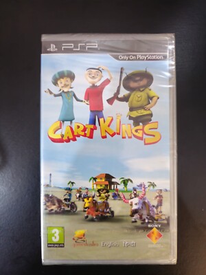CART KINGS PAL PSP NEW! SEALED!!  RARE INDIE GAME!!! PLAYSTATION PORTABLE