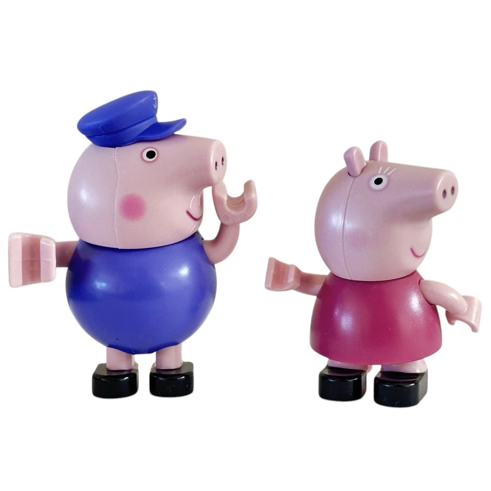 BN: LEGO Peppa Pig 6 Figuras Raras, Incl Madame Gazelle, Granny Pig, 3 Friends - Imagem 3 de 4