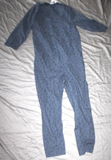 NEW The Nines HATCH Maternity sz S 3/4 Sleeve Button-Front Jumpsuit Indigo Blue