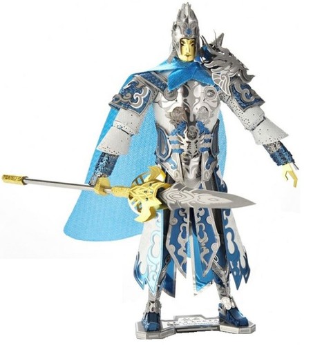 MW Zhao Zilong 3D Metal Model DIY Assemble Puzzle Jigsaw Building Toy Hobby Kit - Picture 8 of 9